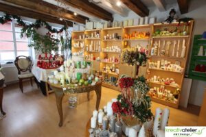 Besuchen Sie mich in meinem Atelier Handverzierte Kerzen aus Luedinghausen 004