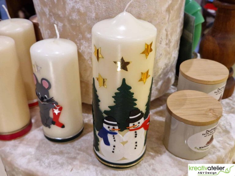 Der wohl größte Weihnachtsmarkt für handverzierte Kerzen in Lüdinghausen im Münsterland Weihnachtsmarkt fuer handgefertigte Weihnachtskerzen in Luedinghausen