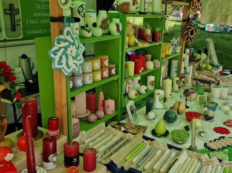 Gartenlust im Westfalenpark Innenansicht von meinem Stand