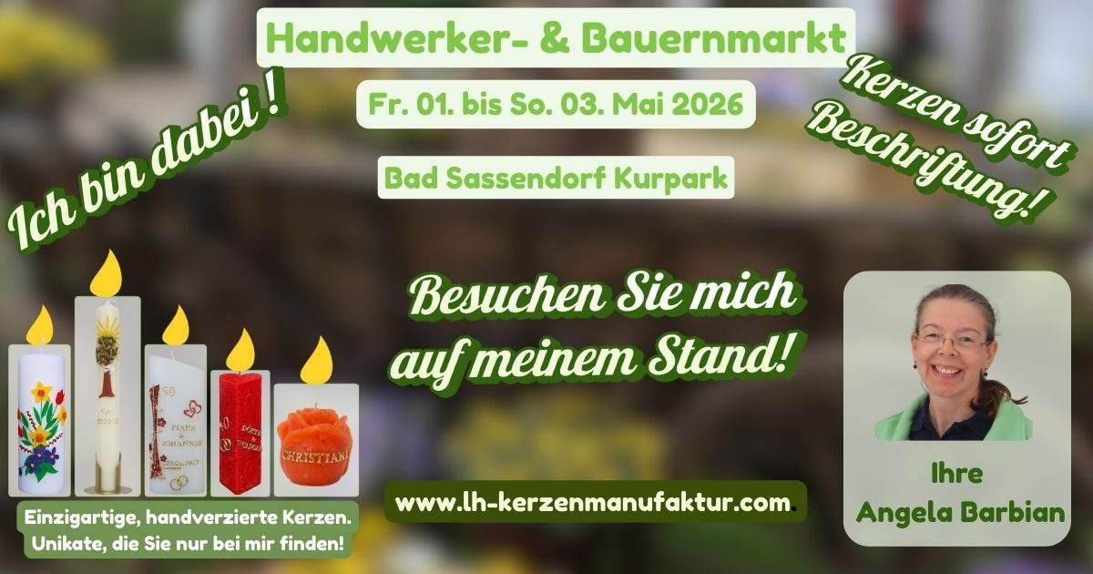 Handwerker und Bauernmarkt im Kurpark Bad Sassendorf 2026