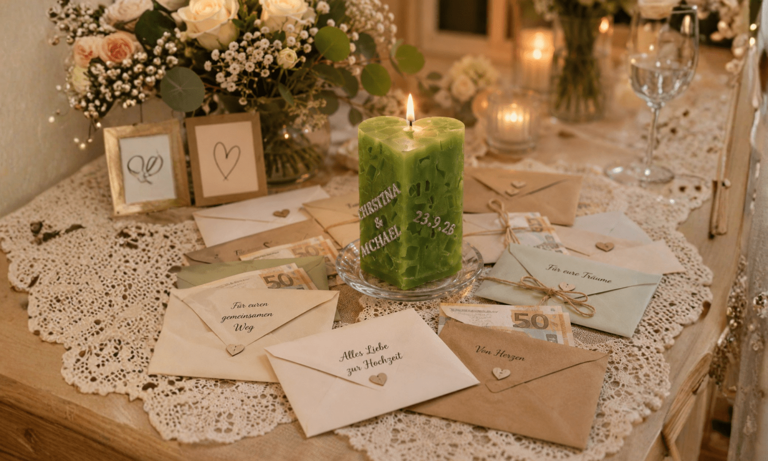 personalisierte-kerzen-dekoration-hochzeit-geschenkideen